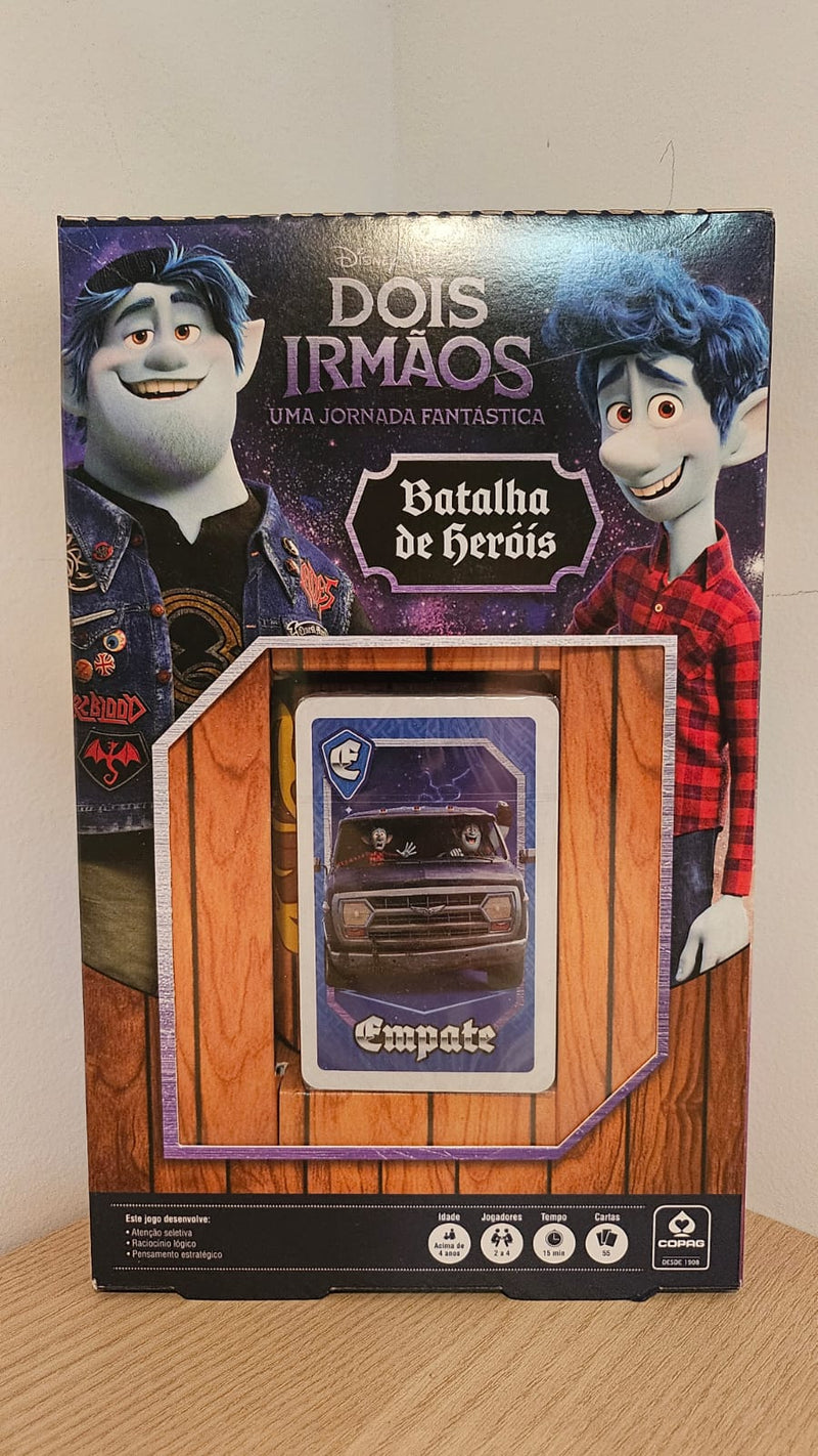 JGS BRING CARTON DOIS IRMAOS DISNEY BATALHA DE HEROIS 90838 COPAG