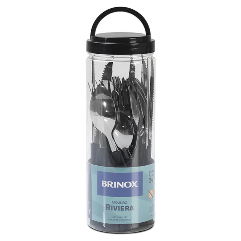 FAQUEIRO RIVIERA 24 PCS CZF 6025/732 BRINOX