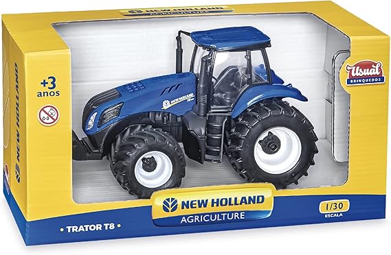 TRATOR AGRICULTURE NEW HOLLAND 585 USUAL PLASTIC