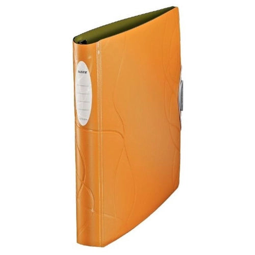 Pasta Fichário Leitz Flash Nature A4 280 fls Softclick Ocre-Marrom