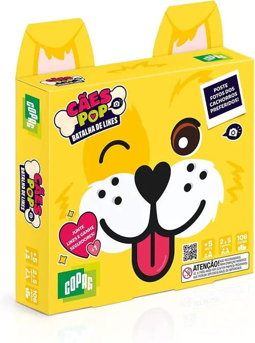 JGS BRINQUEDO CARTON BATALHA DE LIKES-CAES POP COPAG