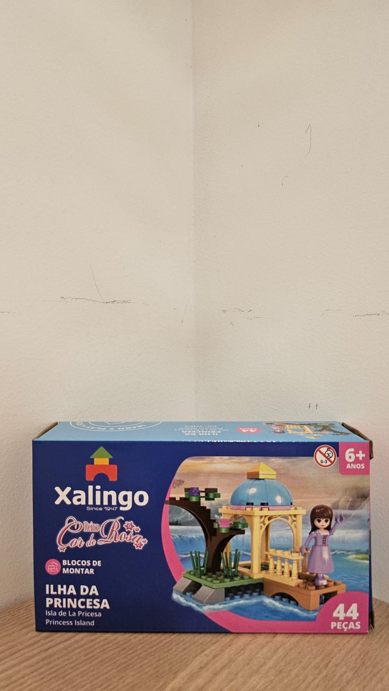 BL MUNDO ENCANTADO ILHA  DA PRINCESA 44 PCS 27332 XALINGO