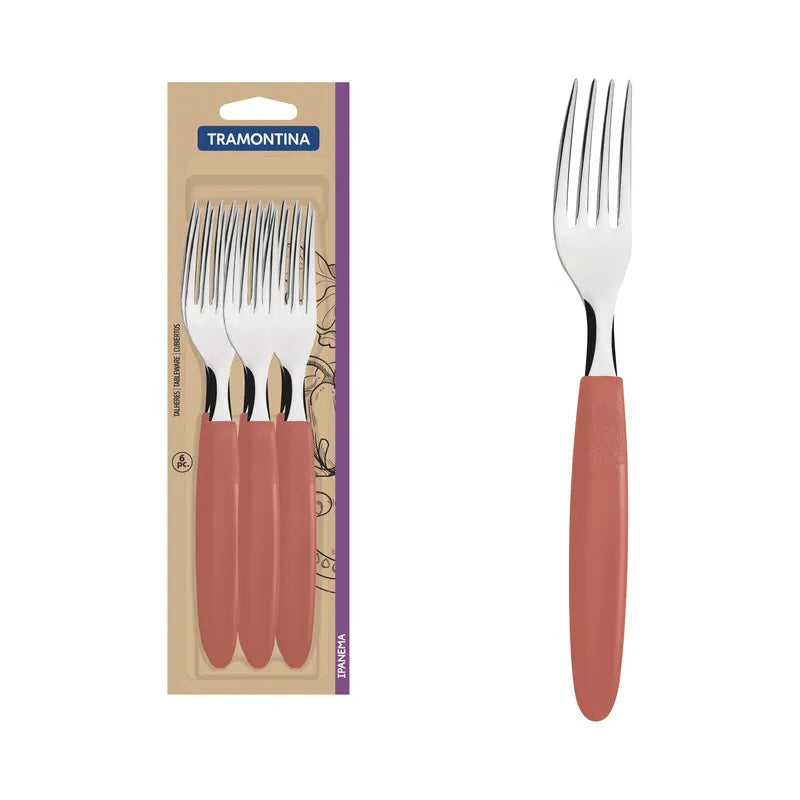 CONJ GARFOS MESA INOX 6PC IPANE GOI 23362644
TRAMONTINA