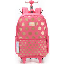 MOCHILA COM RODAS ROSA UN MC46712UP0300UN MAXLOG