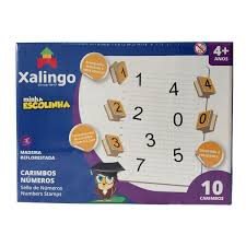 CARIMBOS NUMEROS MINHA ESCOLINHA 51554 XALINGO