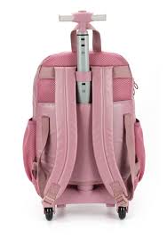 MOCHILA COM RODAS ROSE UN MC47244UP0260UN MAXLOG