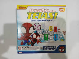 JGS BRINQUEDO CARTON SPIDEY BATALHA SOBRE TEIAS COPAG