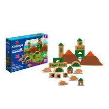 BRINCANDO DE ENGENHEIRO DINOS 70 PÇS 17709 XALINGO