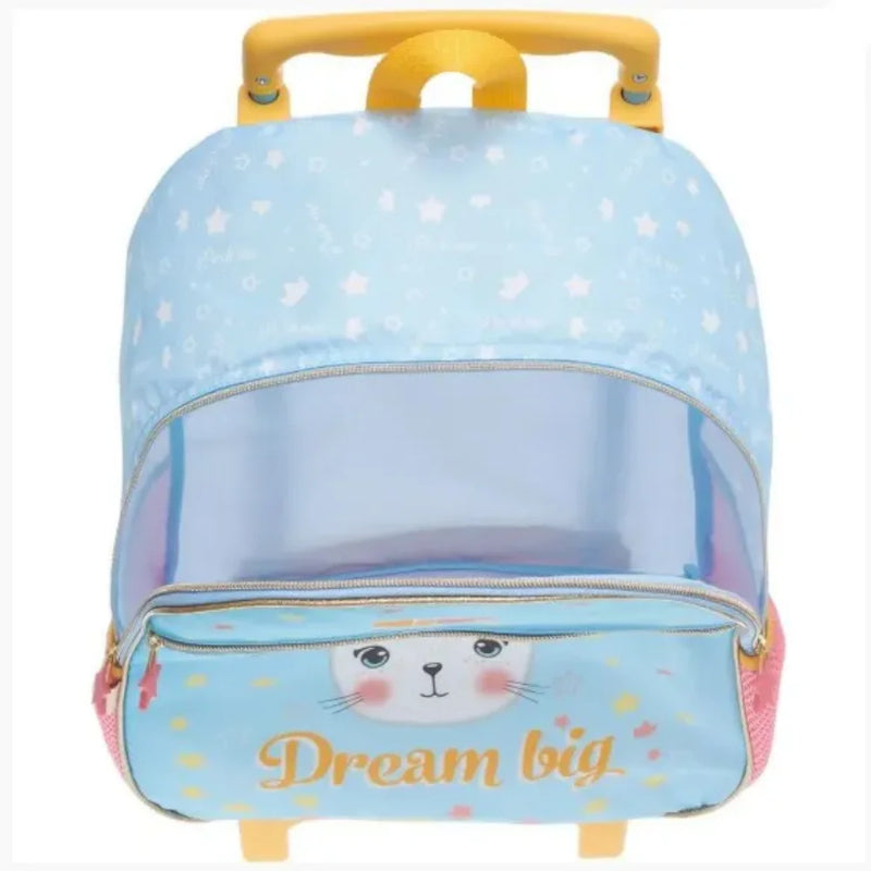 MOCHILA CARRINHO PACK ME DREAM BIG 998AB01 PACIFIC